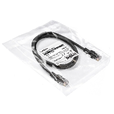 Патч-корд ExeGate UTP-RJ45-RJ45-5e-1M-BK, UTP, cat.5e, 1м, черный