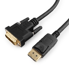 Кабель-переходник Cablexpert DisplayPort (M) в DVI-D (M) 1.8м (CC-DPM-DVIM-6)