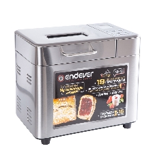 Хлебопечь Endever Skyline MB-62 нержавеющая сталь, 680 Вт, 1 кг, 19 программ