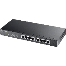 Коммутатор Smart L2 Zyxel GS1900-8, 8xGE, настольный, бесшумный