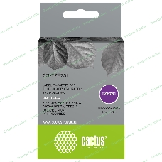 Картридж ленточный Cactus CS-TZE731 TZe-731 черный шрифт, зеленый фон (12 мм, 8 м) для Brother PT-P1010, PT-P700, P750W, P900W, P950W, PT-D210, D450VP, D600VP, PT-H110BUNDE