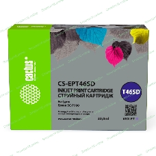 Картридж струйный Cactus CS-EPT46SD (T46SD) фиолетовый пигментный (30 мл) для Epson SureColor SC-P700