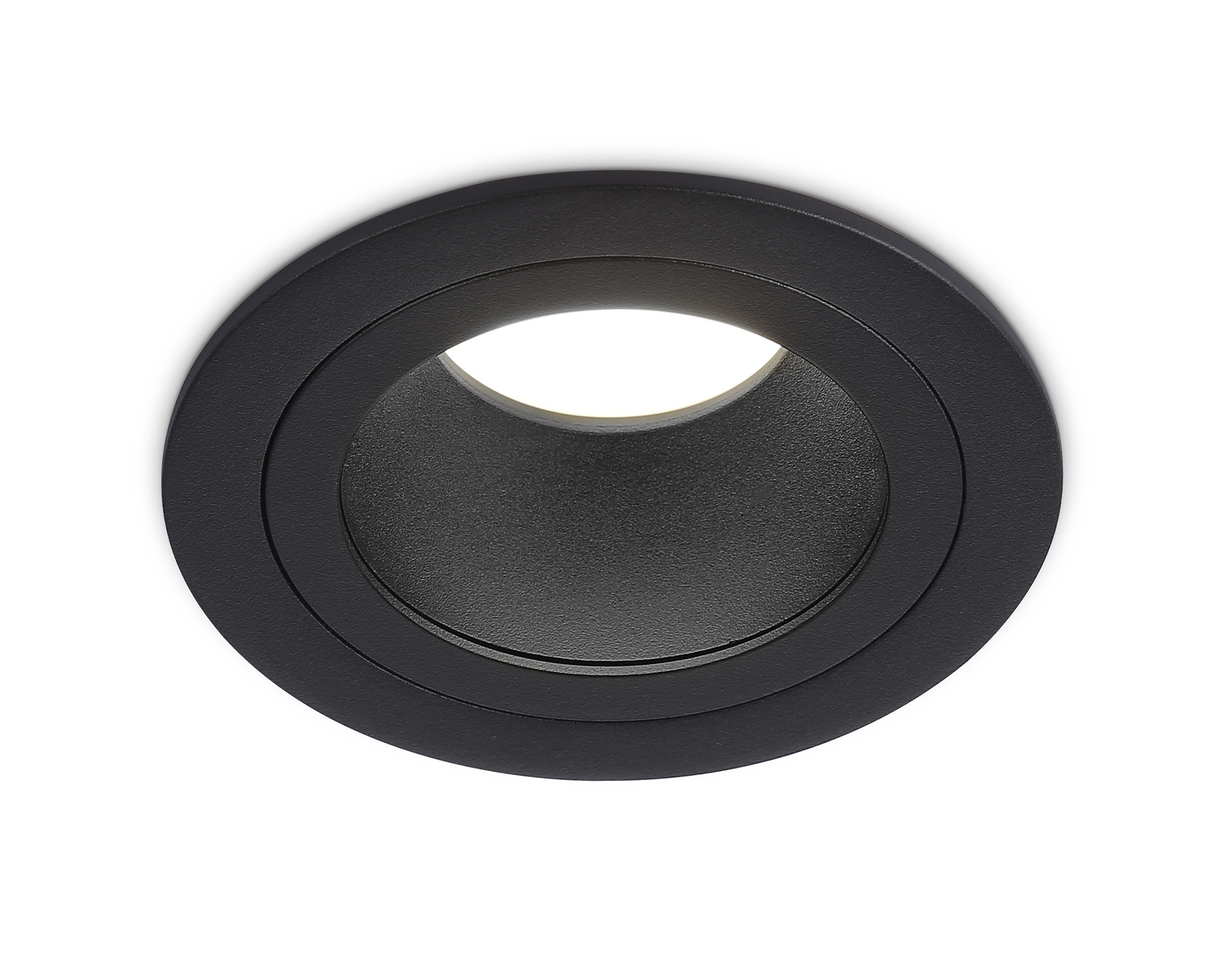 Встраиваемый точечный светильник Ambrella light TN102824 BK/BK черный/черный GU5.3 D92*50