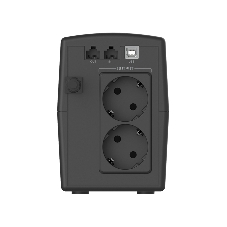 Источник бесперебойного питания CBR QTM-850T-2F-LCUC / 850ВА / 480Вт / 2xSchuko CEE7