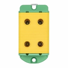 Клемма силовая вводная двойная КСВ 16-95 желто-зеленая EKF PROxima plc-kvs2-16-95-y-green EKF