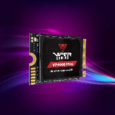 Накопитель SSD Patriot Viper VP4000, 2Tb, PCIe 4.0 x16, M.2 2230, NVMe, R/W 3200/3500, с радиатором