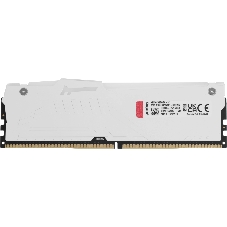Оперативная память Kingston Fury Beast, DDR5, 32Gb (1x32GB), 5600MHz, CL36, DIMM, радиатор, RGB, белый