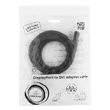 Кабель-переходник Cablexpert DisplayPort (M) в DVI-D (M) 1.8м (CC-DPM-DVIM-6)