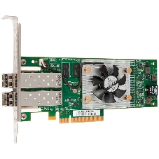 Контроллер Qlogic QLE2672-CK 16Gb Dual Port FC HBA x8 PCIe LC multi-mode optic