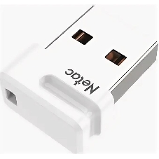 Флешка USB Netac U116 (NT03U116N-032G-20WH), 32Gb, USB 2.0, R/W 70/30, белый