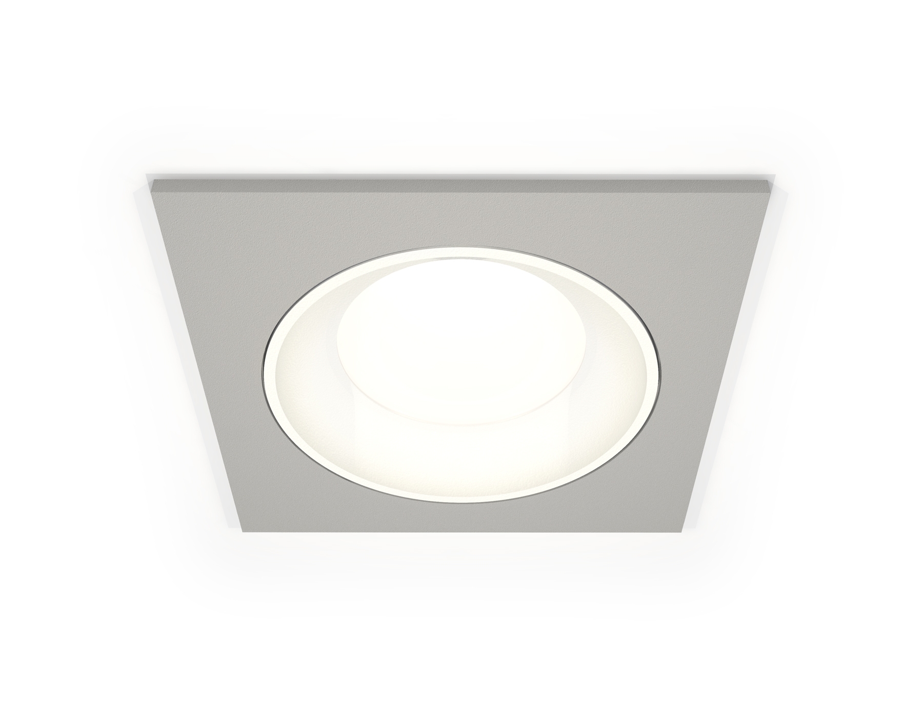 Комплект встраиваемого светильника Ambrella light XC7633060 SGR/SWH серый песок/белый песок MR16 GU5.3 (C7633, N7020)