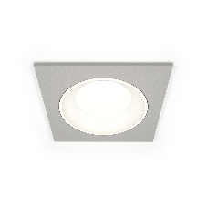 Комплект встраиваемого светильника Ambrella light XC7633060 SGR/SWH серый песок/белый песок MR16 GU5.3 (C7633, N7020)
