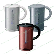 Чайник электрический Mystery MEK-1614 1.7 л, 2200 Вт, серый (корпус: пластик)