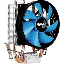 Кулер для процессора AeroCool/Formula Verkho 2 серебристый, 90 мм, алюминий/медь, 2000 об/мин, 25 дБ, 4 pin, 110 Вт, 125 мм