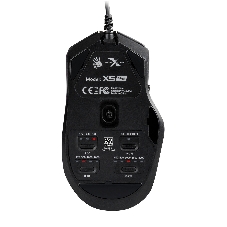 Мышь проводная A4Tech Bloody X5 Max черный, 10000 dpi, USB, кнопки - 9