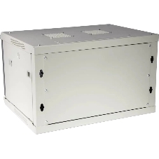 Шкаф настенный серии Pro, 12U 600x600, стеклянная дверь