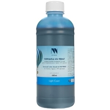Чернила NV PRINT универсальные на водной основе NV-INK500ULC для аппаратов Сanon/Epson/НР/Lexmark (500 ml) Light Cyan