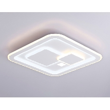 Светильник Ambrella light FA7712 WH белый 3000K-6400K 99W 480*480*60 (ПДУ РАДИО 2.4G)