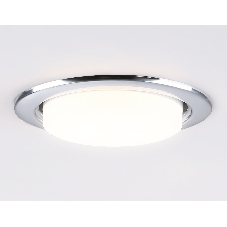 Светильник встраиваемый G10102 CH хром GX53 max 12W D106*38 (кратность 10шт)