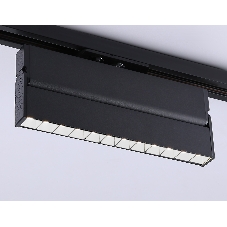 Трековый однофазный светодиодный светильник Ambrella light GL6819 BK черный LED 12W 4200K 24° 230*22*87