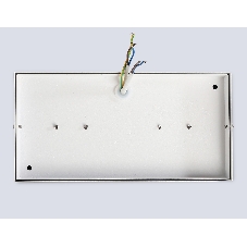 Светильник Ambrella light TN6534/2 WH белый IP44 GX53/2 200*100*80