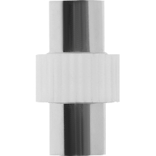 Адаптер антенный Premier 4-400/2 Coax (m)/Coax (m) серебристый (уп.:2шт)