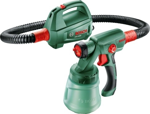 Краскопульт электрический Bosch PFS 2000 440Вт бак:800мл 200мл/мин