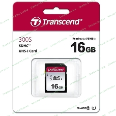 Флеш карта SD 16Gb Transcend SDHC UHS-I U1