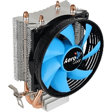 Кулер для процессора AeroCool/Formula Verkho 2 серебристый, 90 мм, алюминий/медь, 2000 об/мин, 25 дБ, 4 pin, 110 Вт, 125 мм