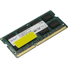 Оперативная память NETAC Basic, DDR3L, 4GB (1x4GB), 1600MHz, CL11, SO-DIMM