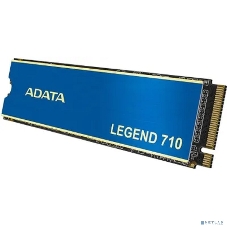 Накопитель SSD ADATA LEGEND 710, 512Gb, PCIe 3.0 x4, M.2 2280, NVMe, R/W 2400/1600, с радиатором