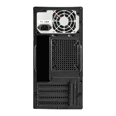 Компьютерный корпус Minitower ExeGate BAA-308MU2-AA500 (mATX, БП AA500 с вент. 8см, 1хUSB+2хUSB 3.0, HD Audio, черный)