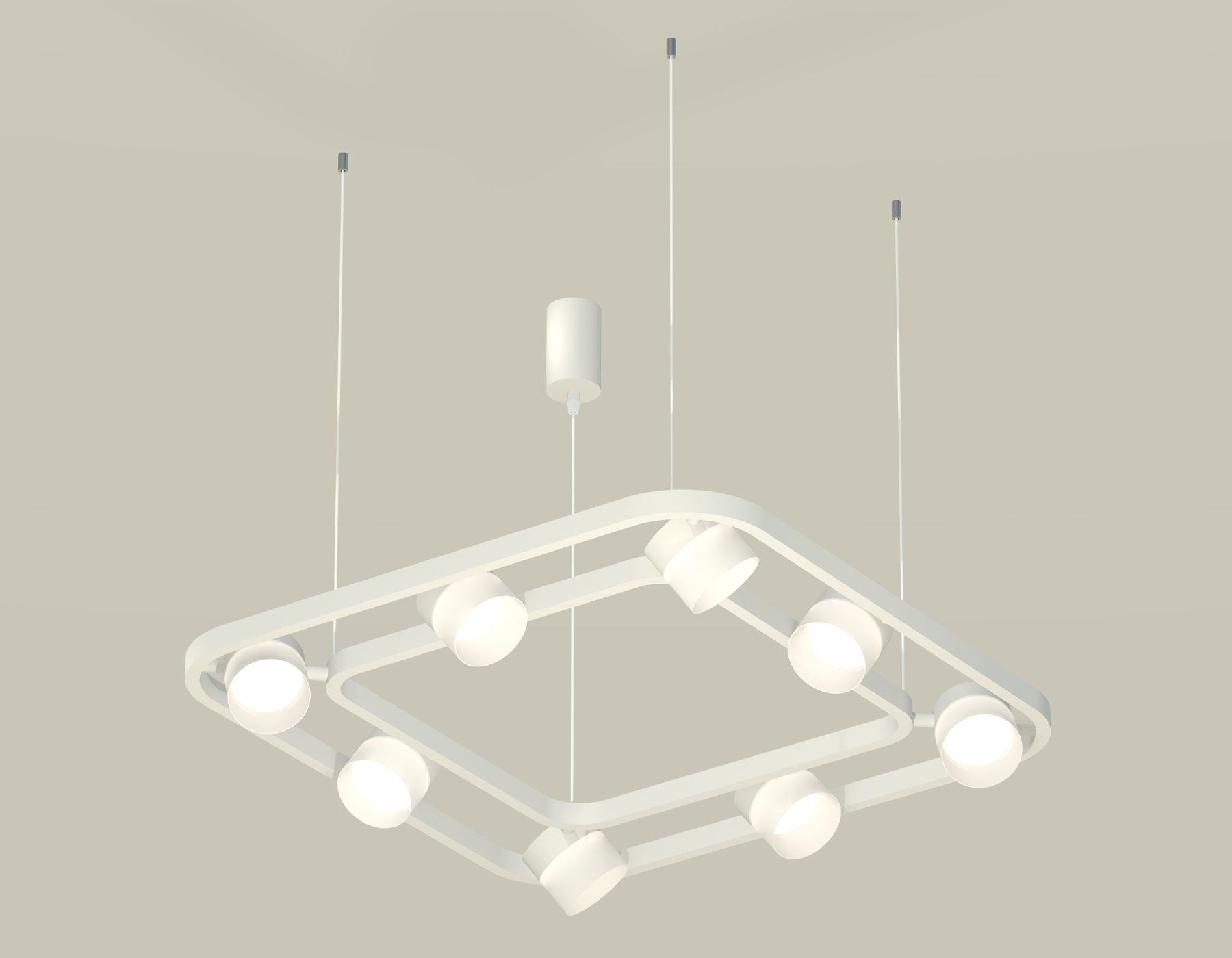 Светильник Ambrella light XB9177154/8 SWH/FR белый песок/белый матовый GX53 (C9177, N8402)