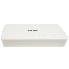 Коммутатор D-Link DES-1008C/F6/E, 8×100 Мбит/с, неуправляемый