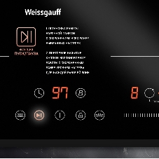 Индукционная варочная панель Weissgauff HI 642 Bfzg, независимая, черный