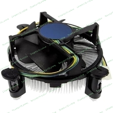 Кулер для процессора ACD серебристый, 90 мм, алюминий, 2300 об/мин, 23.5 дБ, 3 pin, 65 Вт, 44 мм