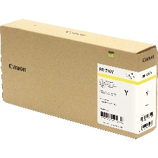 Картридж струйный Canon PFI-710 Y 2357C001 желтый (700 мл) для Canon TX-2000/TX-3000/TX-4000