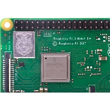 Мини ПК Raspberry Pi 3 Model B+ (RA433, E14 Version) Retail, 1Gb RAM, Cortex-A53 (ARMv8) 64-bit SoC @ 1.4GHz Broadcom BCM2837B0 CPU, WiFi, Bluetooth, 40-pin extended GPIO, 4x USB 2.0, HDMI, CSI camera port, DSI displ.port, MicroSD port (137-3331), (БП и корпус