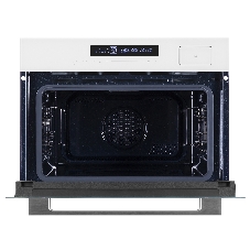 Духовой Шкаф электрический с паром Maunfeld MCMO5016STGW, 50л, дверца с 2 стеклами, белый