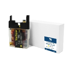 Картридж струйный NVPrint LC-1280XLY (NV-LC1280XLY) Yellow для Brother MFCJ5910/6510/6910 (19 мл) совместимый