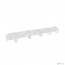 Кабельный органайзер горизонтальный NTSS NTSS-HORG-1U-5(45) односторонний кольца 1U шир.:19