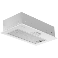 Вытяжка встраиваемая LEX GS Bloc LIGHT 600 белый управление: кнопочное (1 мотор)