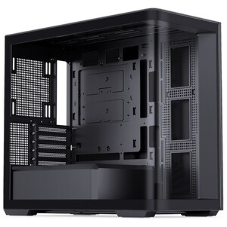 Корпус без блока питания Корпус JONSBO D300 Black MATX без БП, боковая панель из закаленного стекла, mini-ITX, micro-ATX, черный