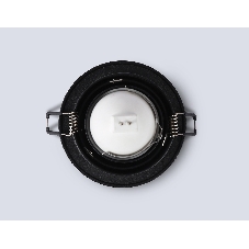 Встраиваемый точечный светильник Ambrella light TN102824 BK/BK черный/черный GU5.3 D92*50