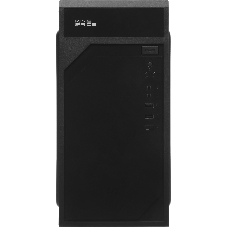 Компьютерный корпус KingPrice KPCC-MN208 черный без БП mATX 1x80мм 2x120мм 2xUSB 2.0 audio