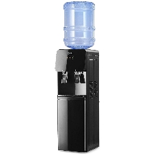 Кулер для воды AEL LD-85c full, верхняя загрузка, нагрев 95 °С, охлаждение 8 °С, черный