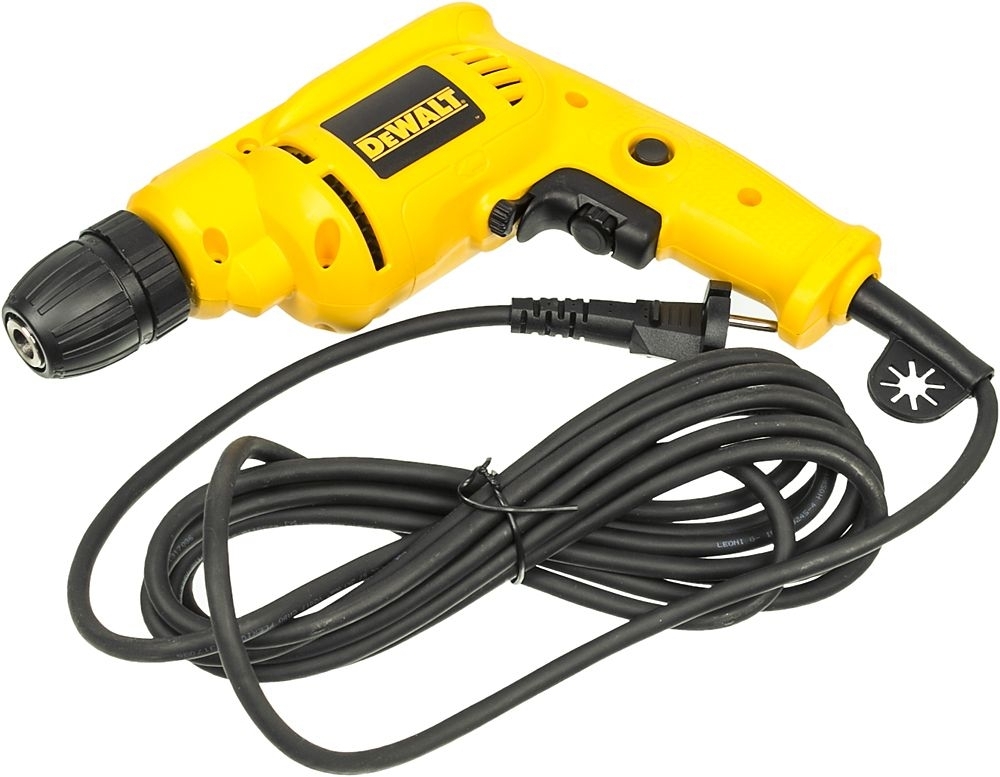 Дрель DeWalt DWD014S-QS, 550 Вт, сетевая, безударная