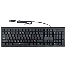 Клавиатура проводная Oklick 120M, USB, черный