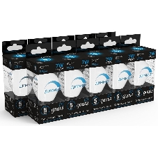 Лампа светодиодная Шар Gauss 7W 590lm 6500К E27 диммируемая LED