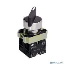Переключатель LAY5-BJ25 на 2 полож. черный I-O дл. ручка IEK BSW70-BJ-2-K02